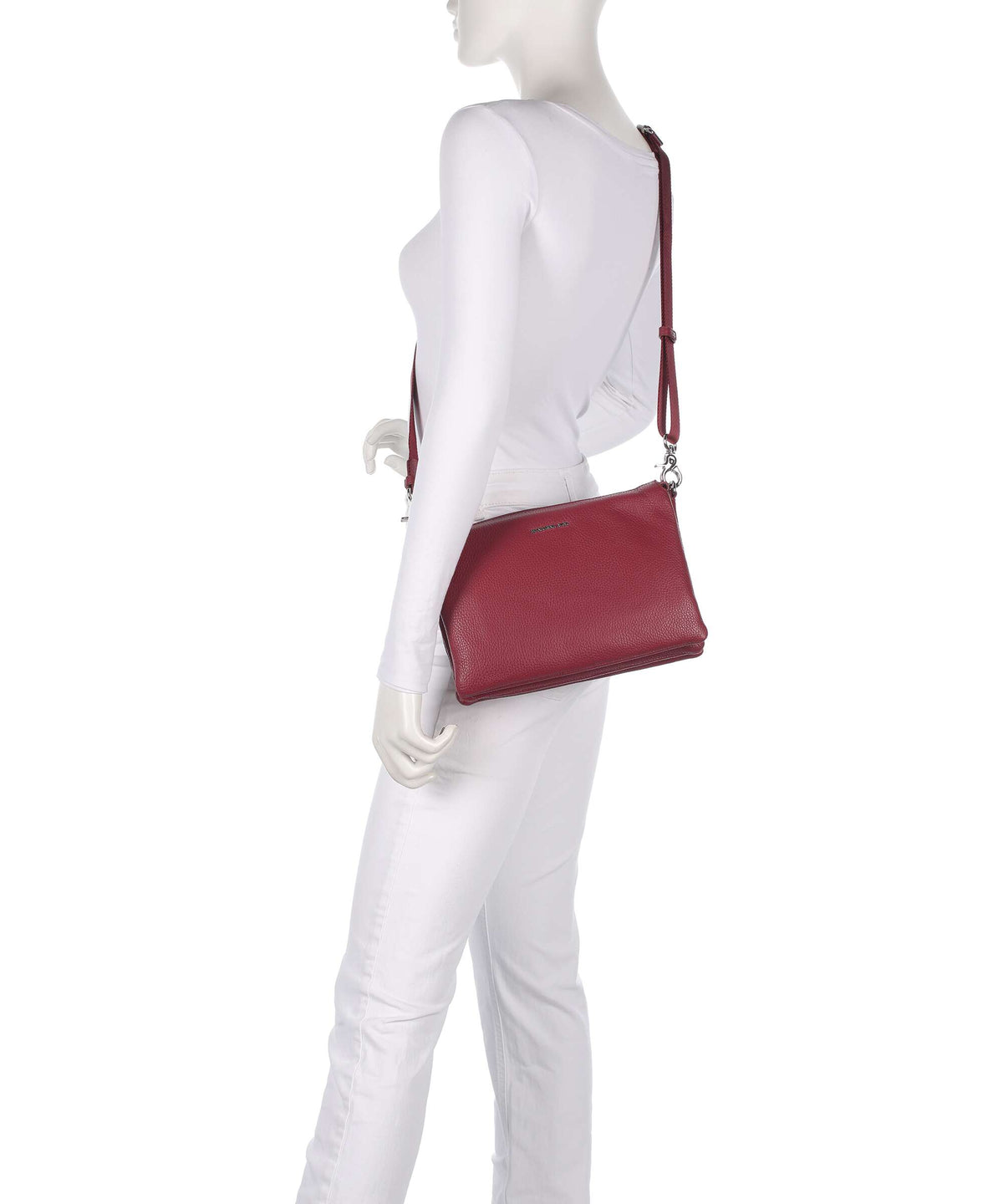 Mandarina Duck Mellow Leather Crossbody bag grape