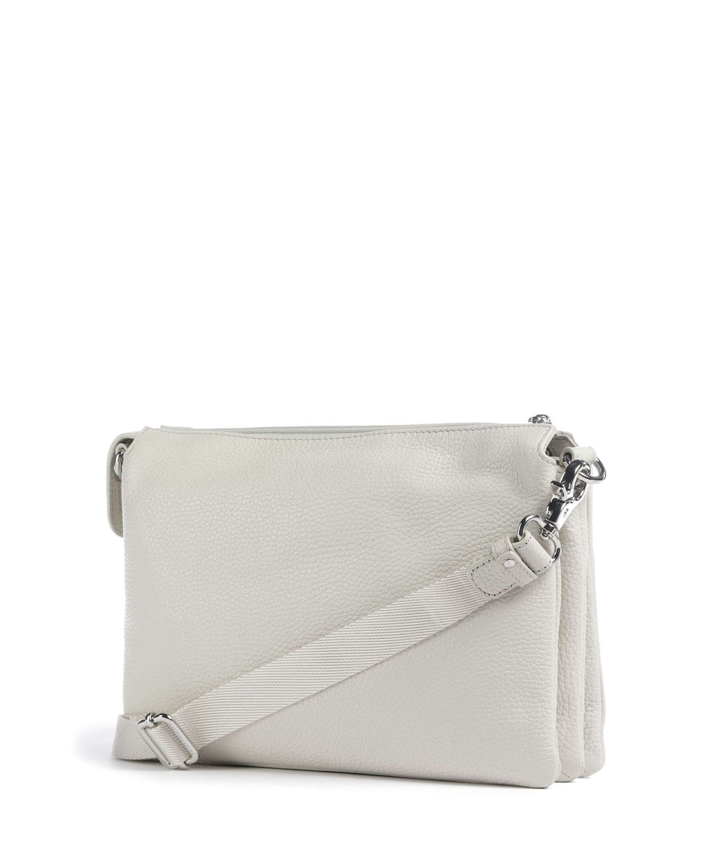 Mandarina Duck Mellow Leather Crossbody bag cashmere