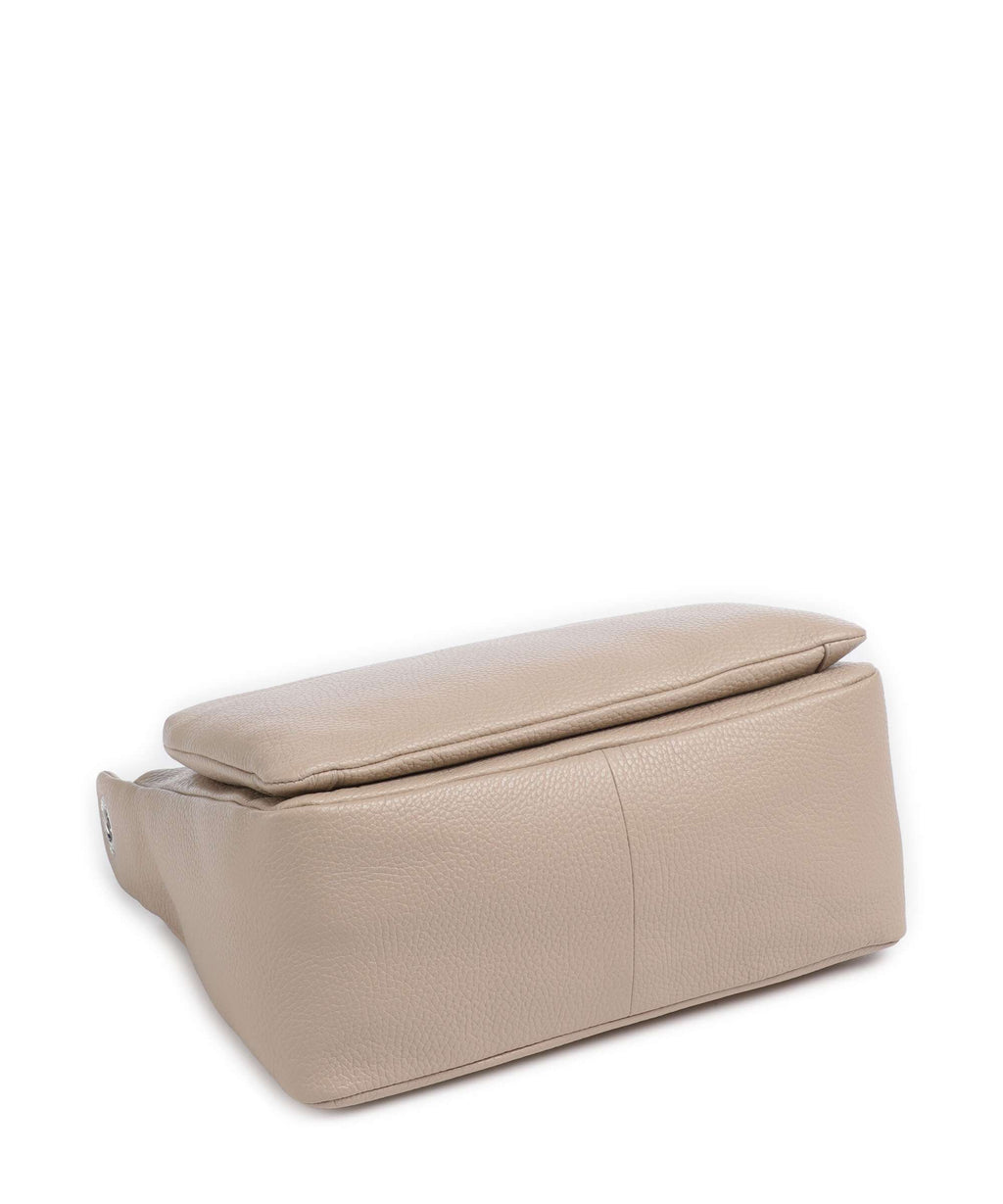 Mandarina Duck Mellow Leather Shoulder bag warm taupe