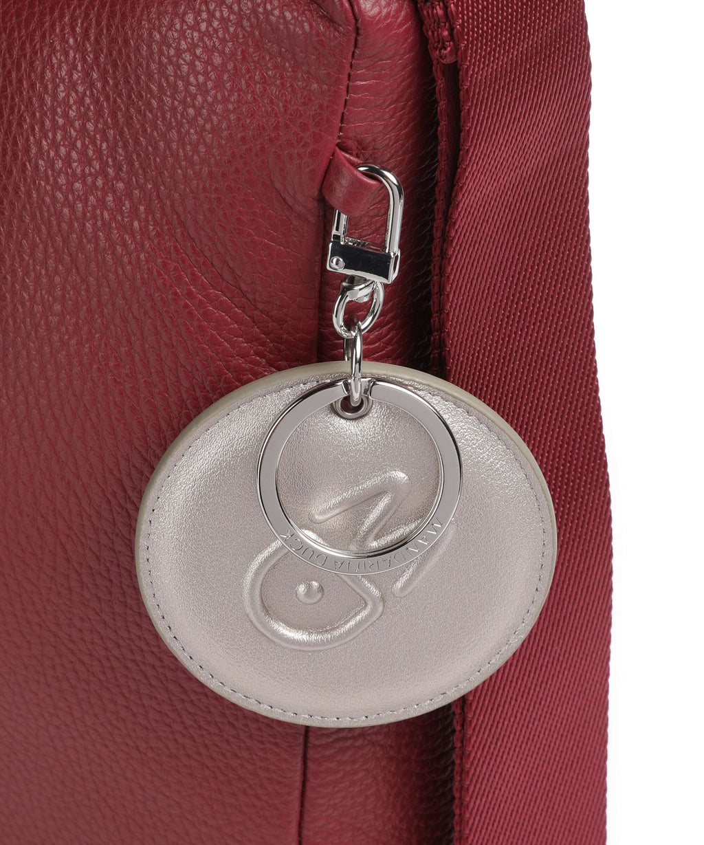 Mandarina Duck Mellow Leather Backpack bag grape