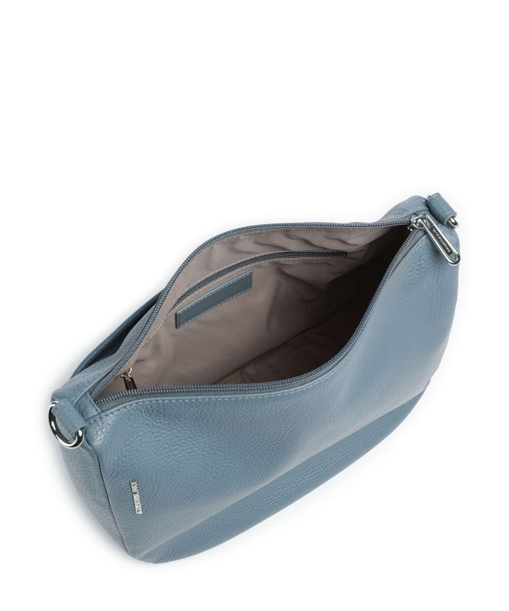 Mandarina Duck Mellow Leather Crossbody bag iron
