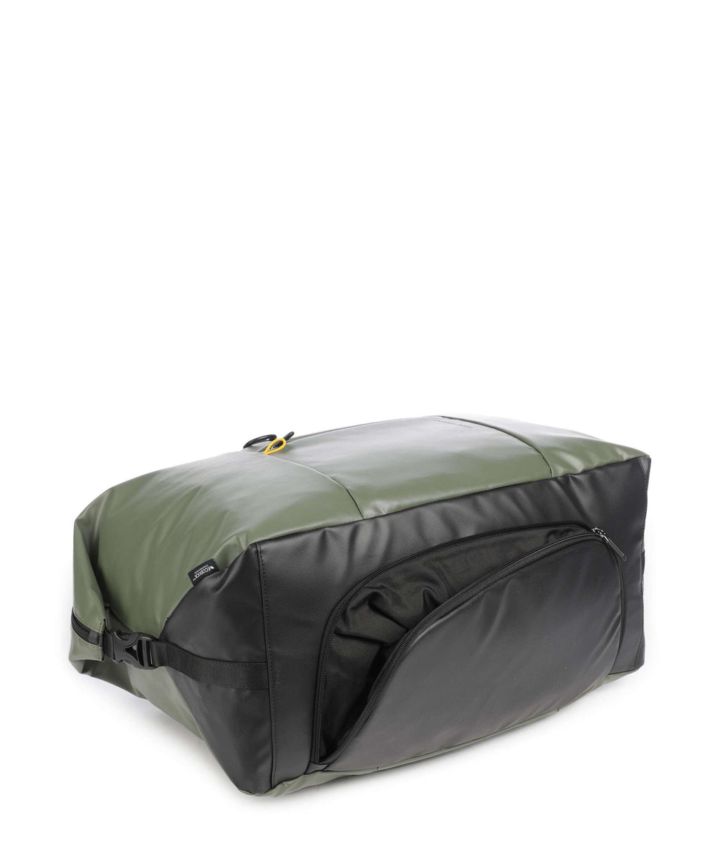 Mandarina Duck Eco Coated Weekend bag pine green