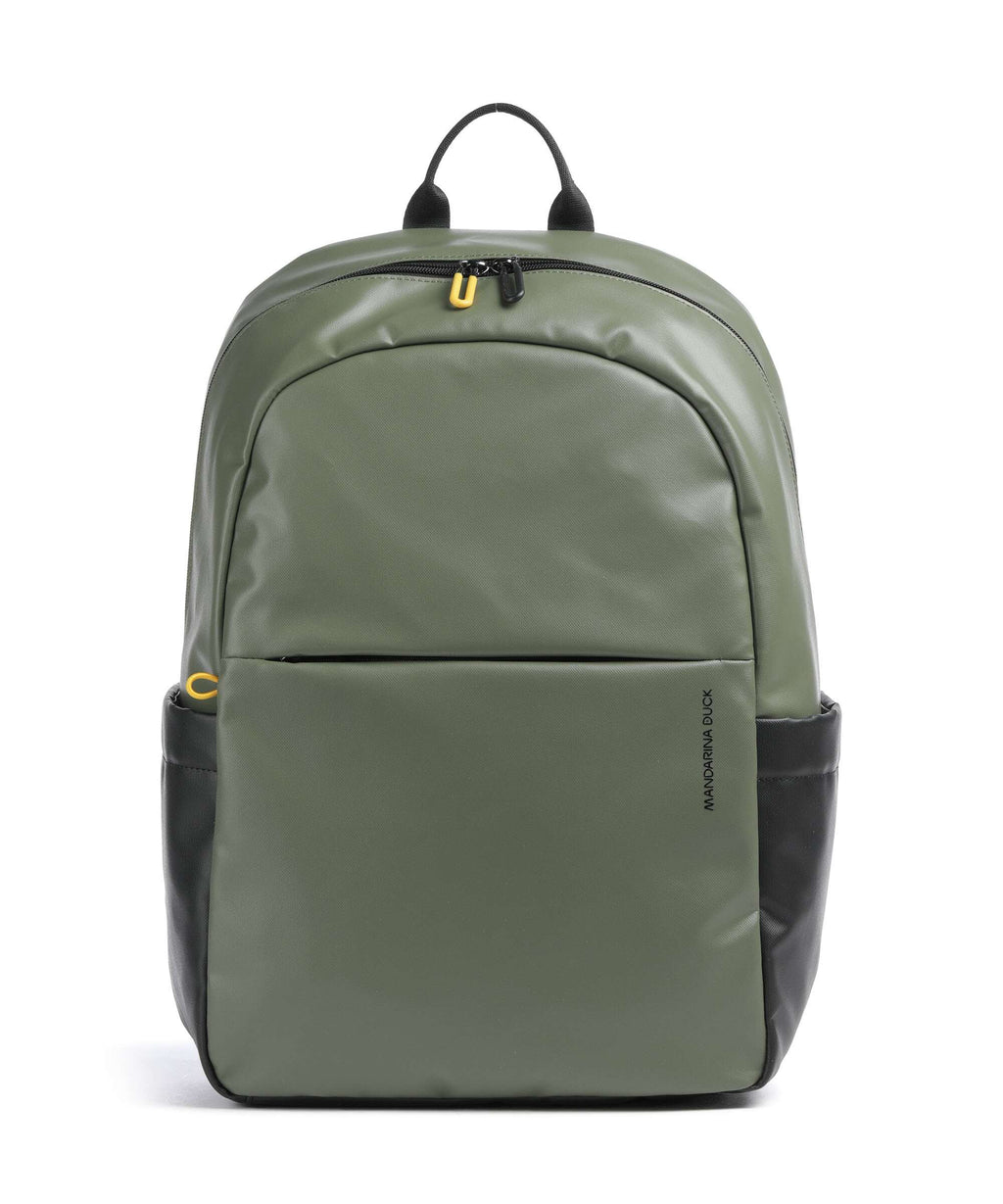 Mandarina Duck Coated Laptop backpack pine green