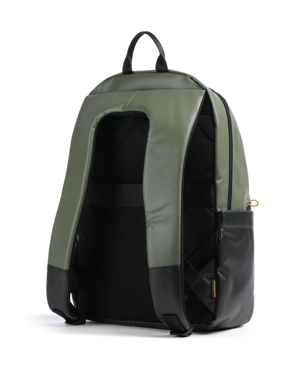 Mandarina Duck Coated Laptop backpack pine green