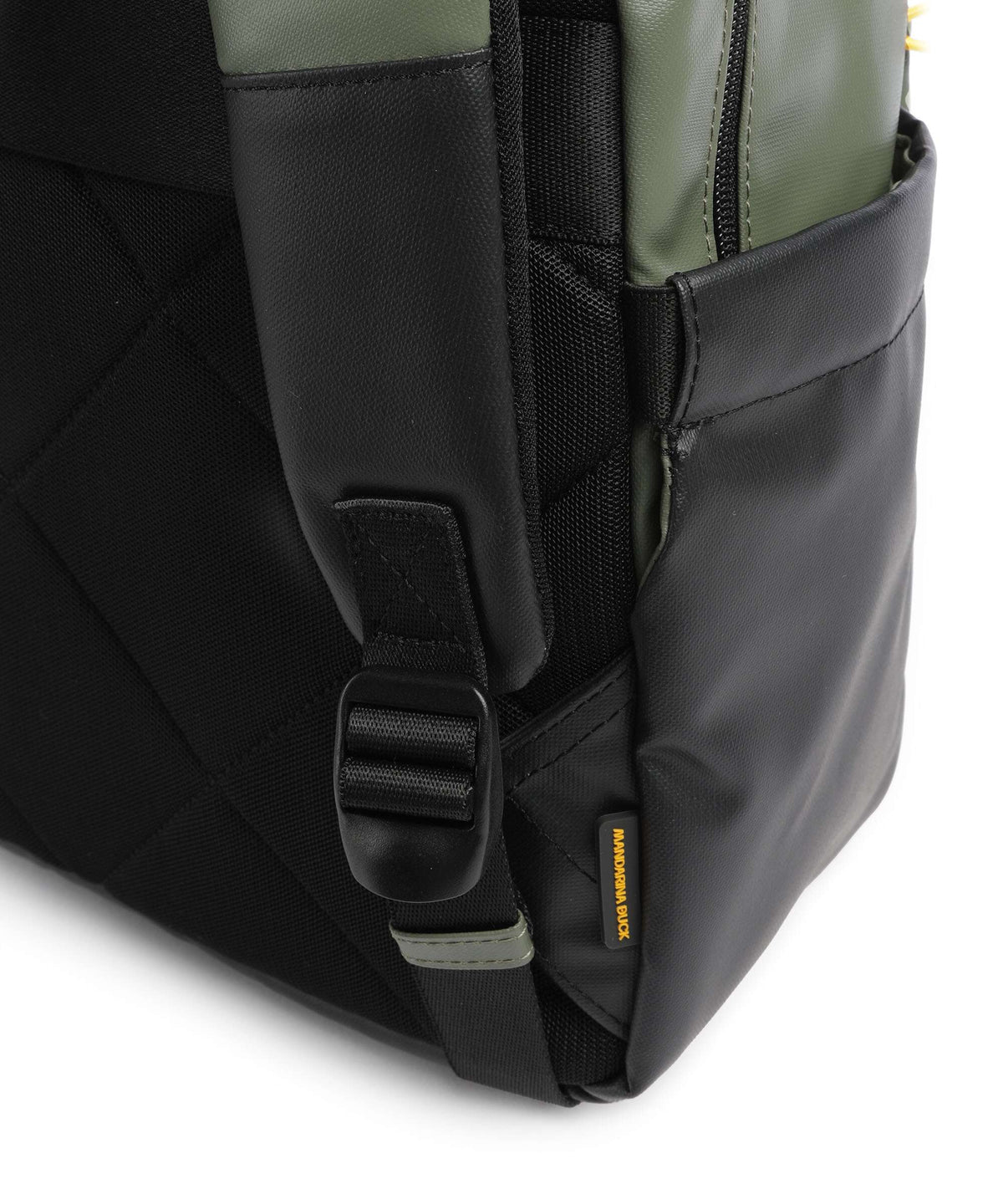 Mandarina Duck Coated Laptop backpack pine green