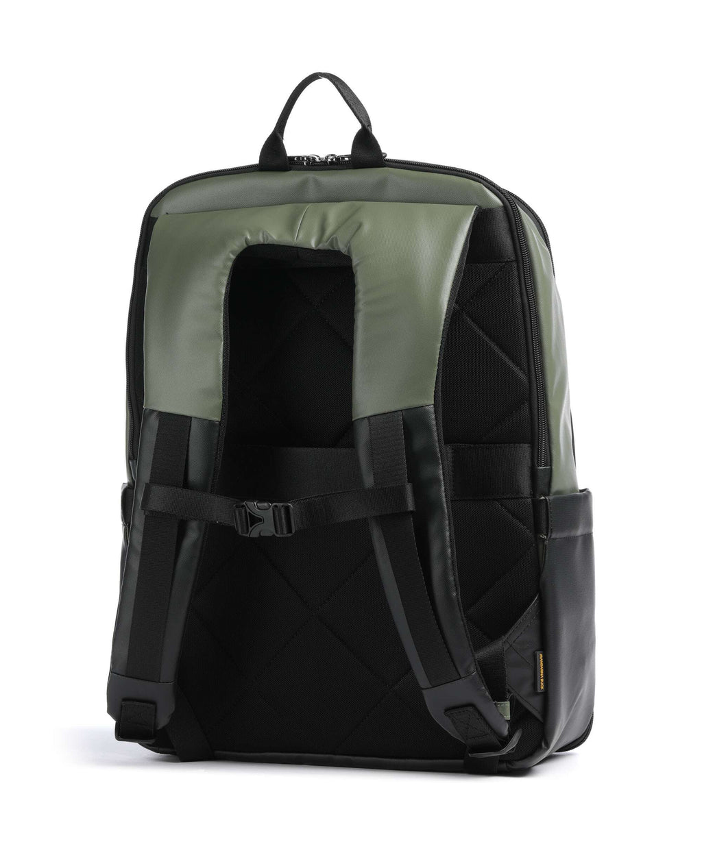Mandarina Duck Eco Coated Backpack pine green