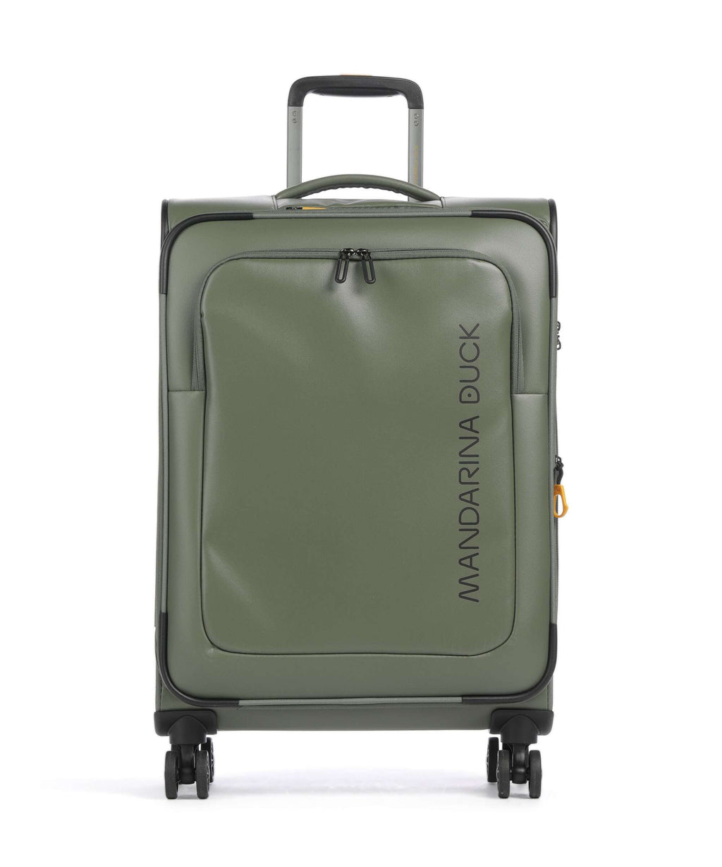 Mandarina Duck Coated Spinner (4 wheels) pine green