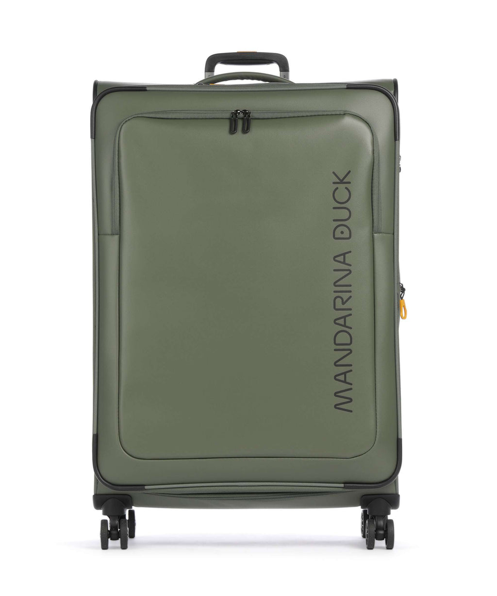 Mandarina Duck Coated Spinner (4 wheels) pine green