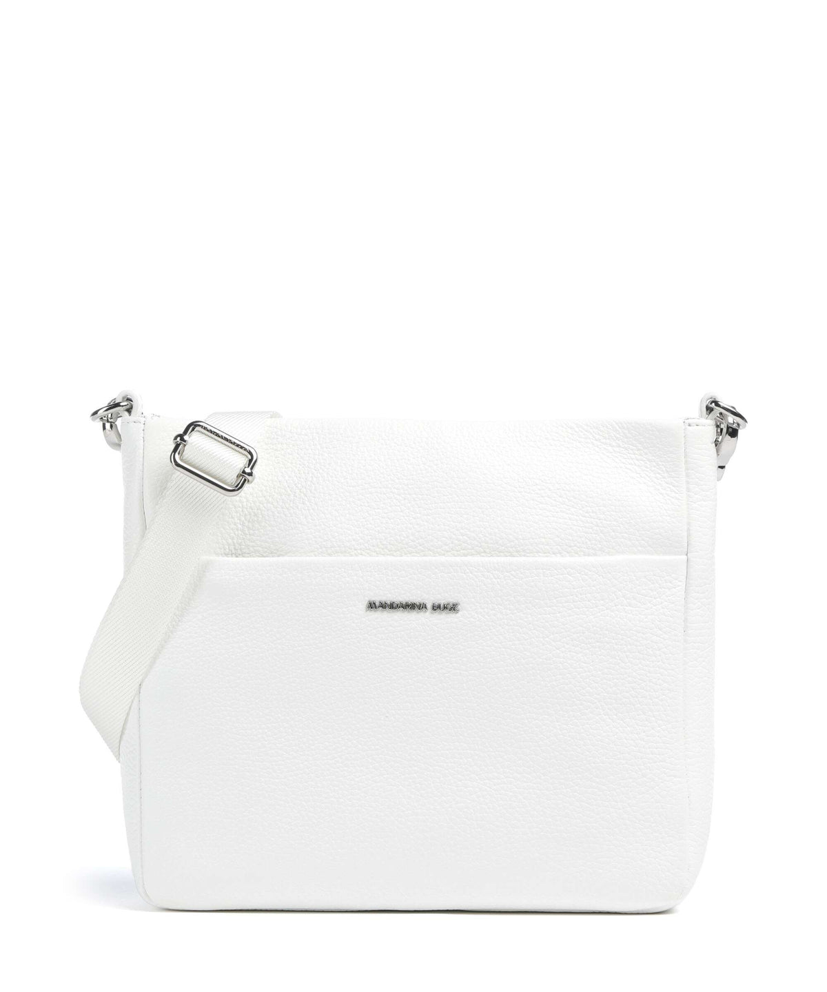 Mandarina Duck Mellow Leather Crossbody bag blanc