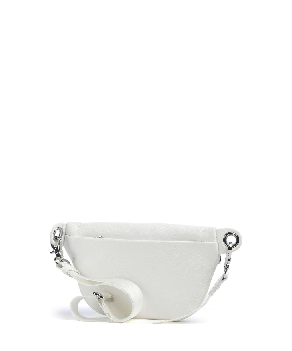 Mandarina Duck Mellow Leather Belt bag blanc