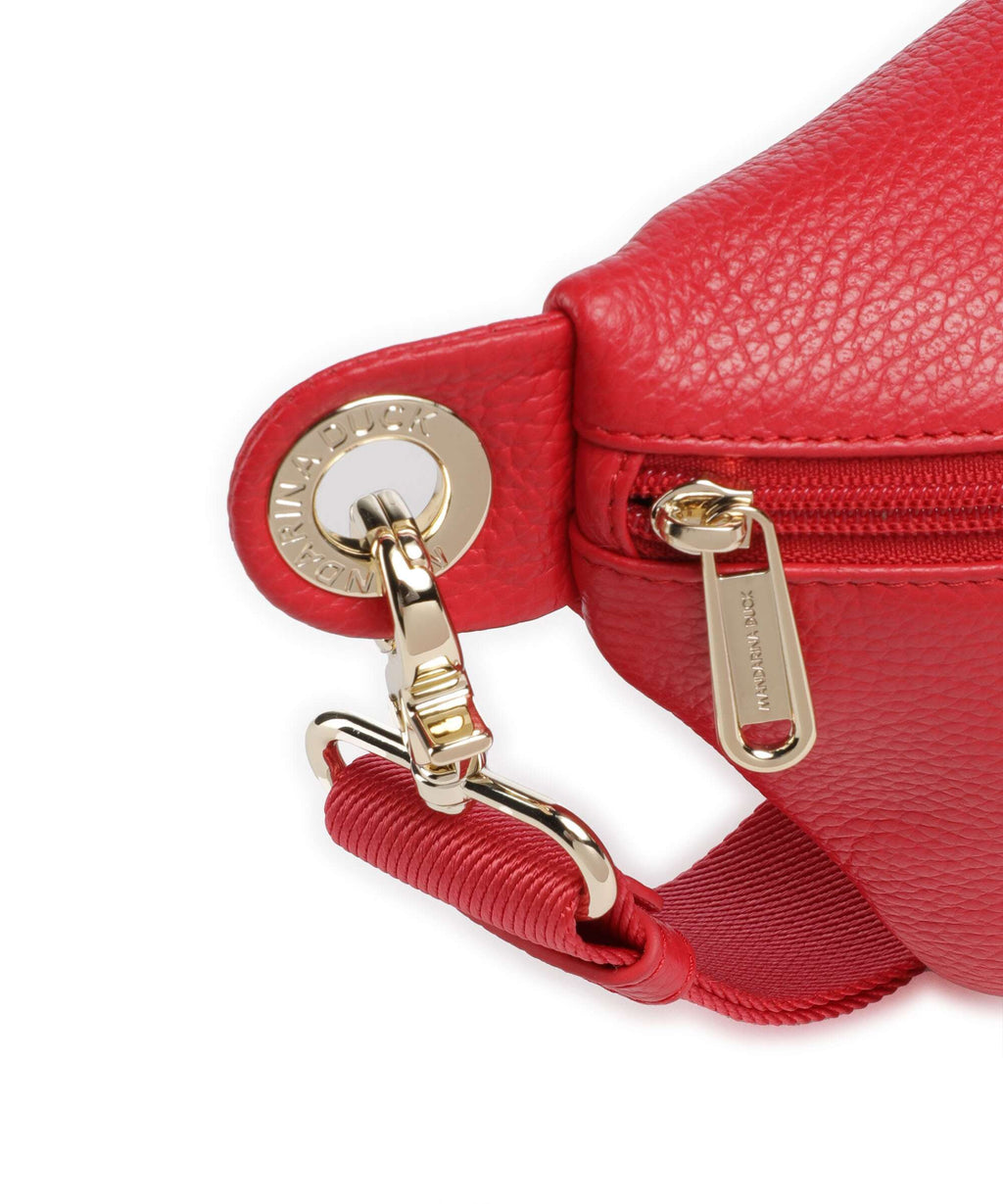 Mandarina Duck Mellow Leather Belt bag diva