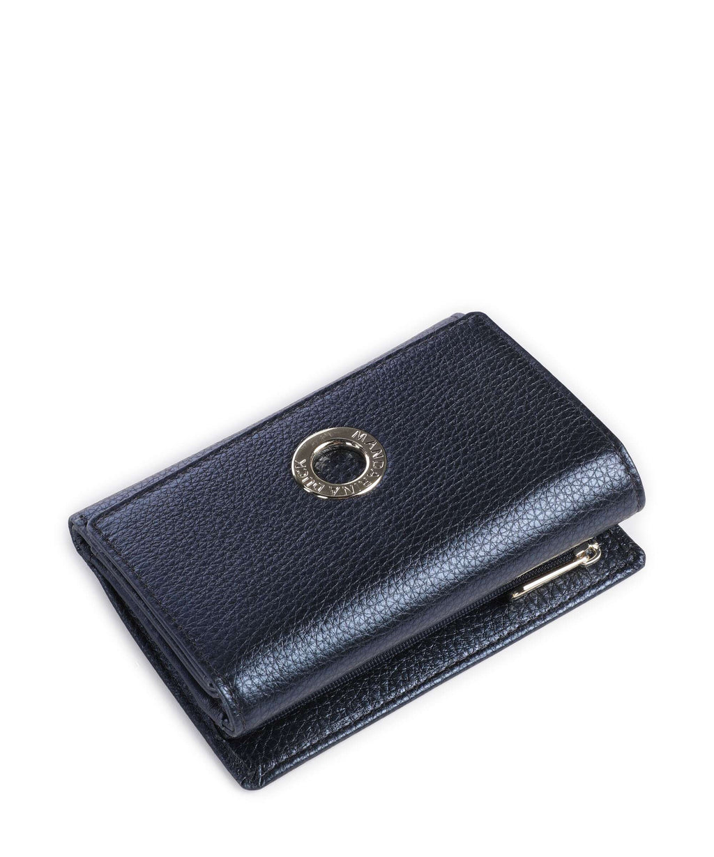 Mandarina Duck Mellow Metal Wallet blue indigo