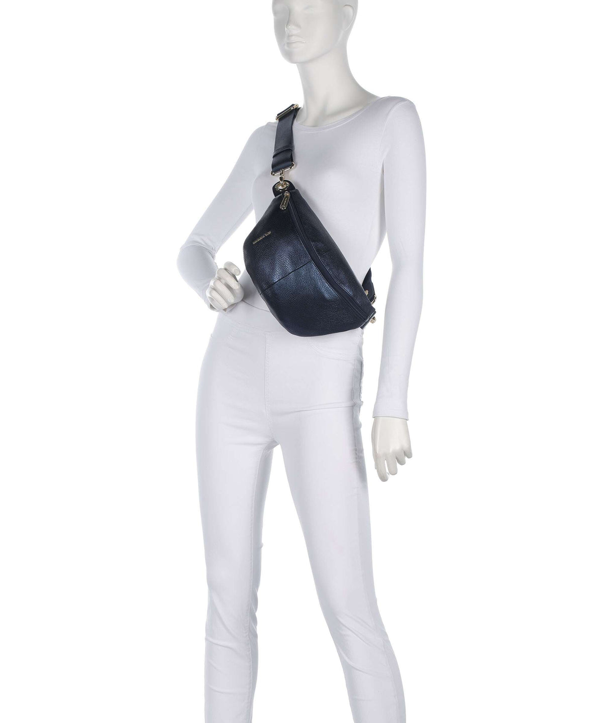 Mandarina Duck Mellow Metal Belt bag blue indigo
