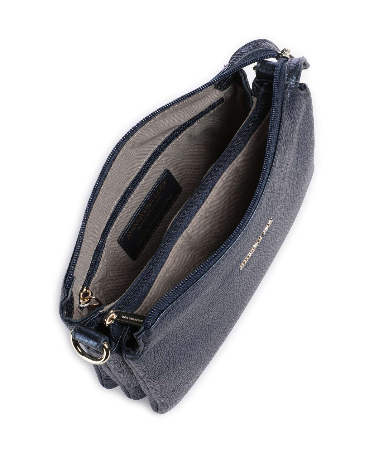 Mandarina Duck Mellow Metal Crossbody bag blue indigo