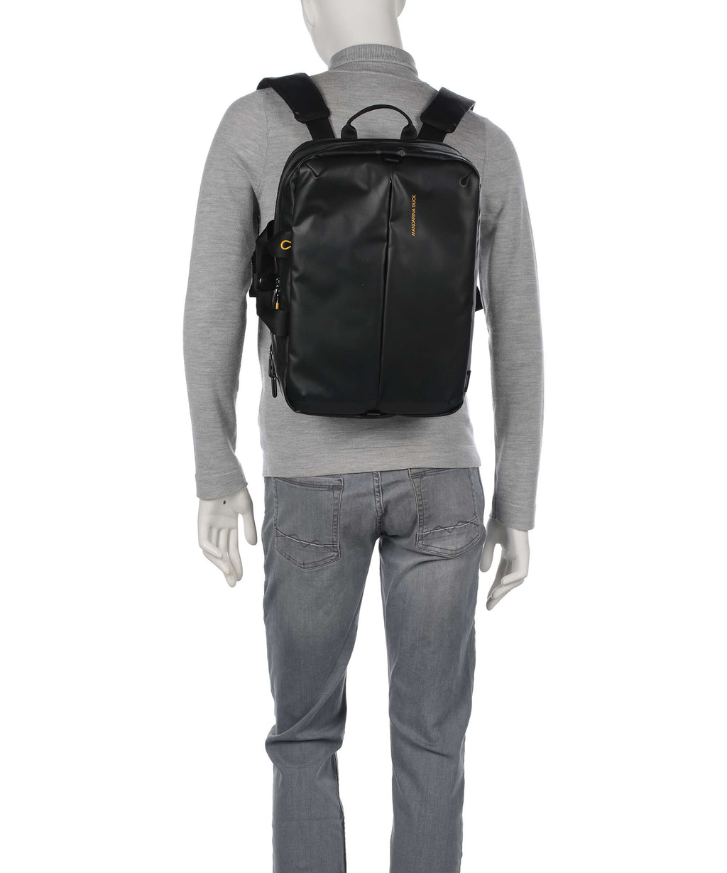 Mandarina Duck Eco Coated Backpack bag black