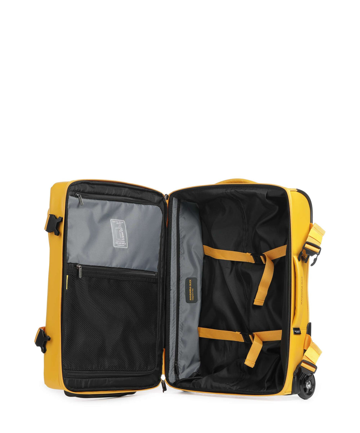 Mandarina Duck Coated Trolley (2 wheels) duck yellow