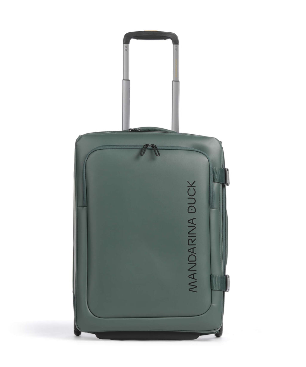 Mandarina Duck Coated Trolley (2 wheels) deep green