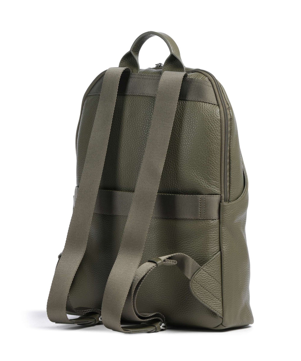 Mandarina Duck Mellow Leather Backpack winter olive