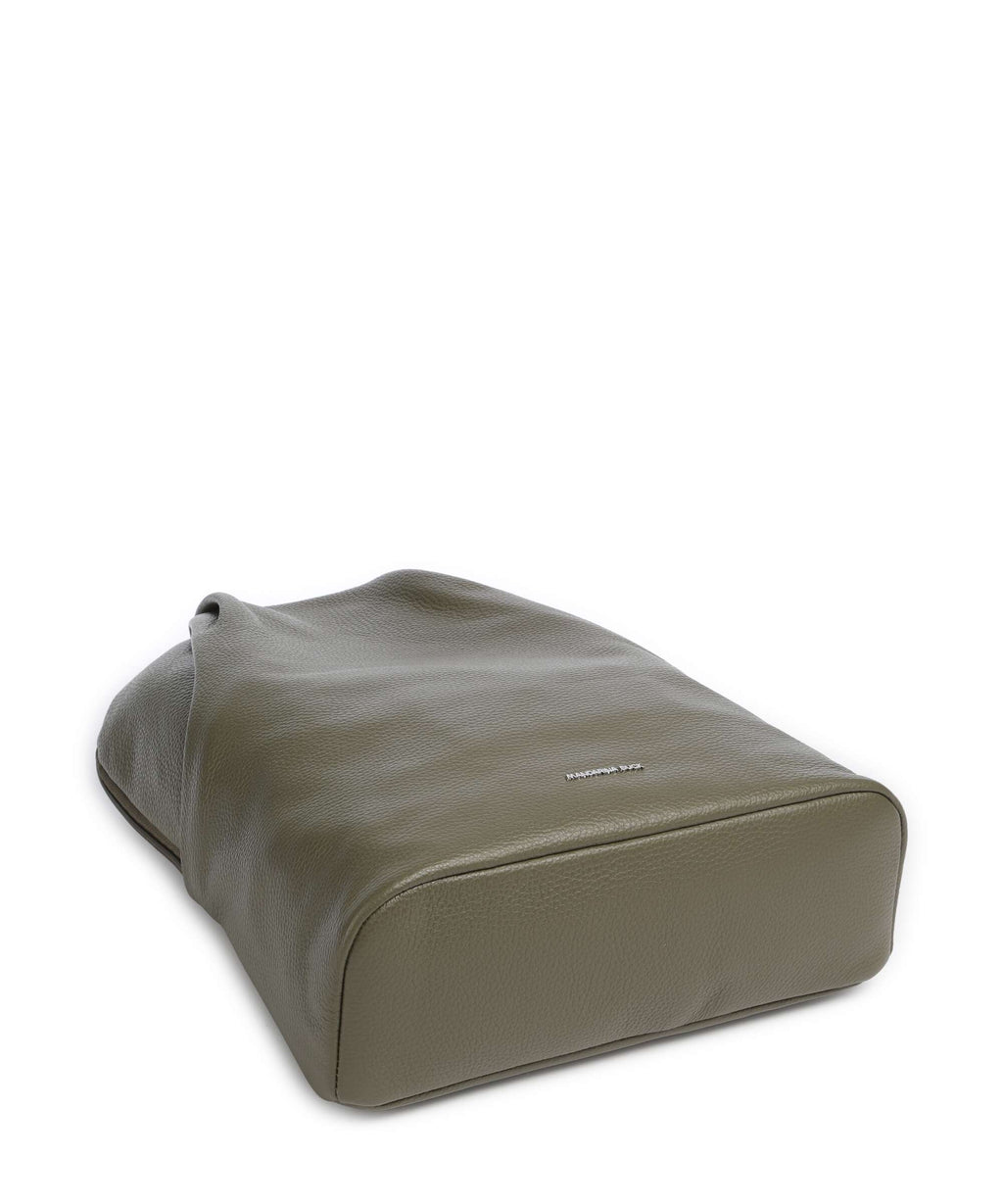 Mandarina Duck Mellow Leather Backpack winter olive