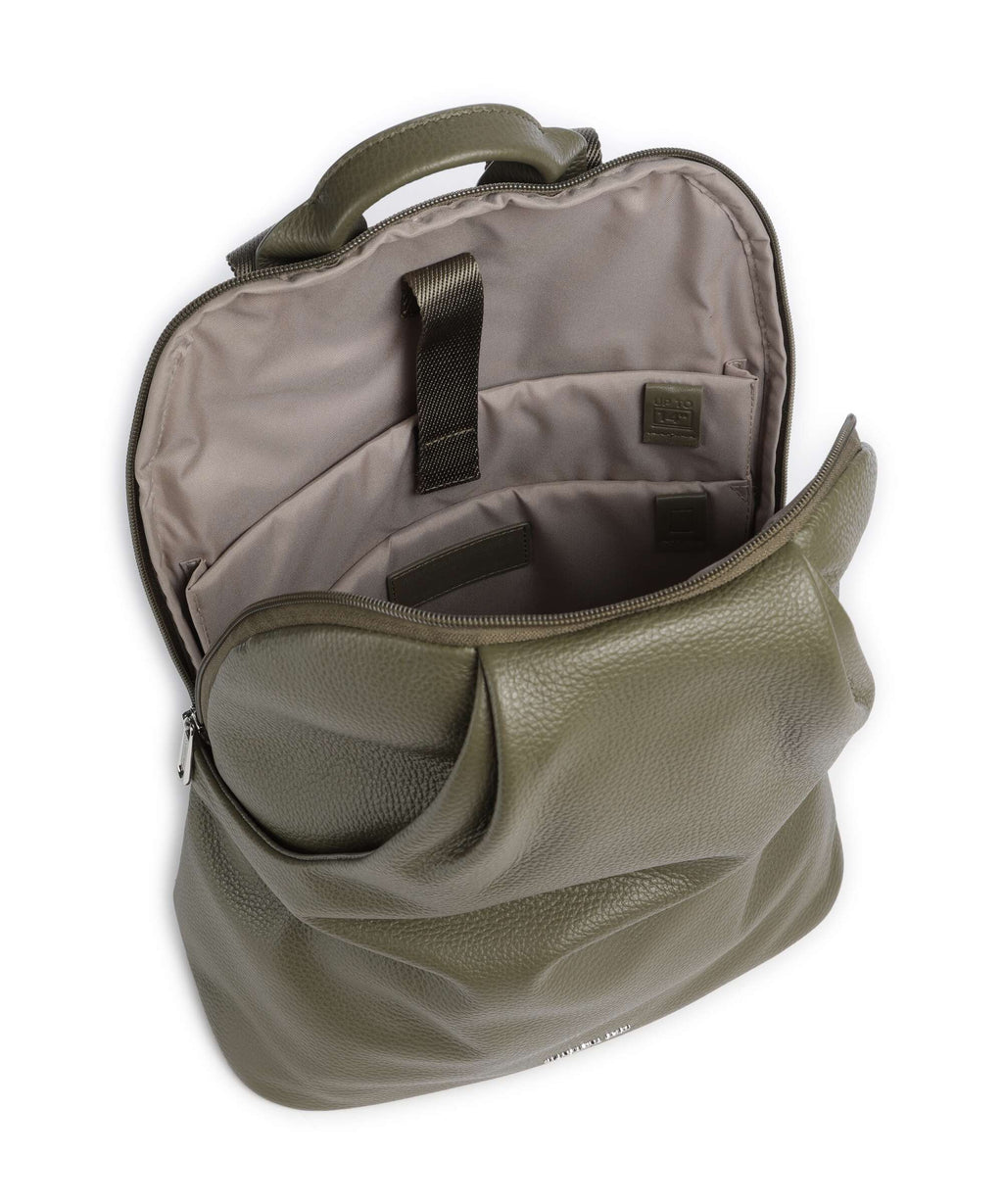 Mandarina Duck Mellow Leather Backpack winter olive