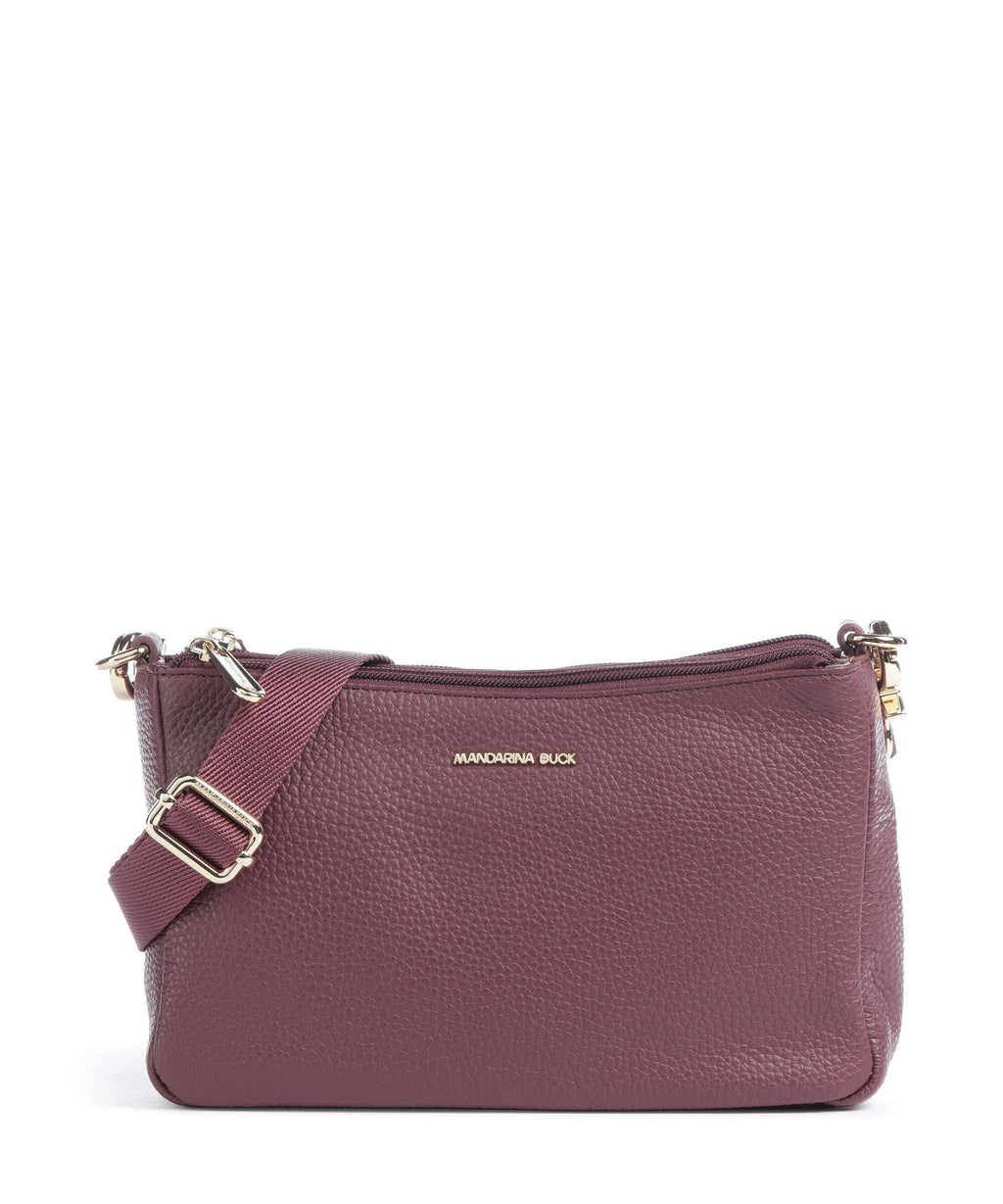 Mandarina Duck Mellow Leather Crossbody bag sin
