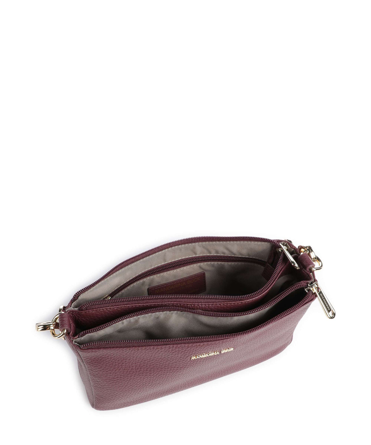 Mandarina Duck Mellow Leather Crossbody bag sin