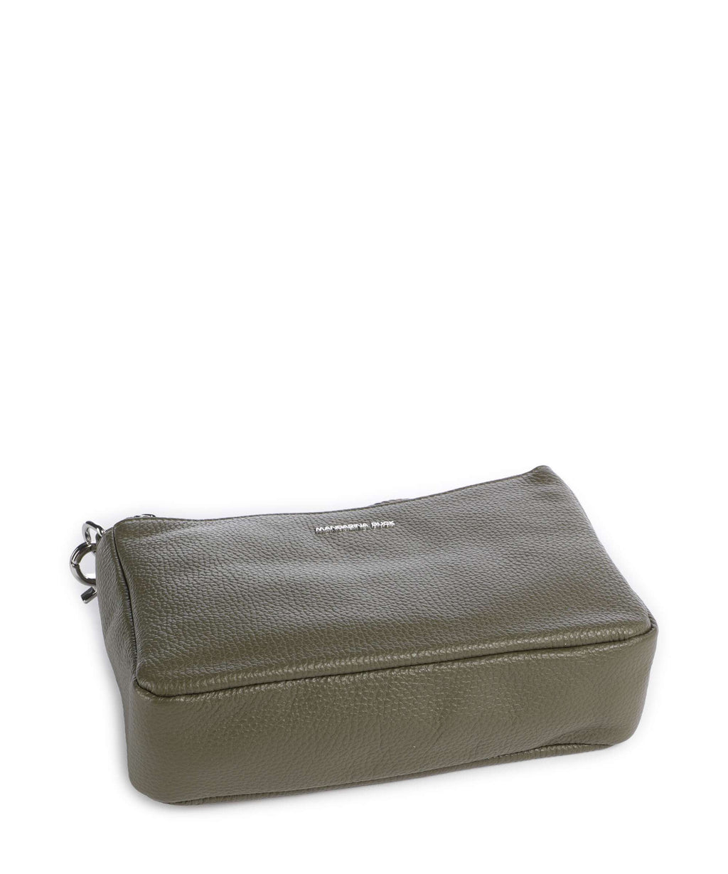 Mandarina Duck Mellow Leather Crossbody bag winter olive