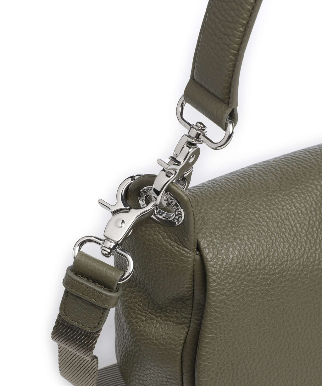 Mandarina Duck Mellow Leather Shoulder bag winter olive