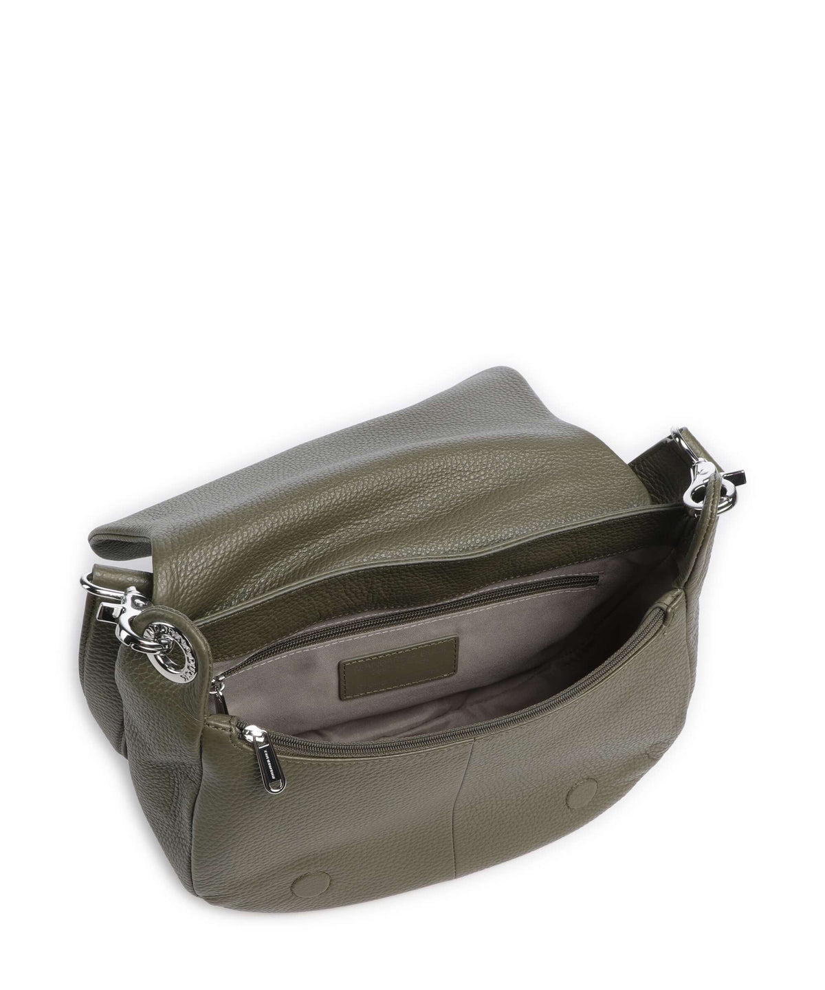 Mandarina Duck Mellow Leather Shoulder bag winter olive