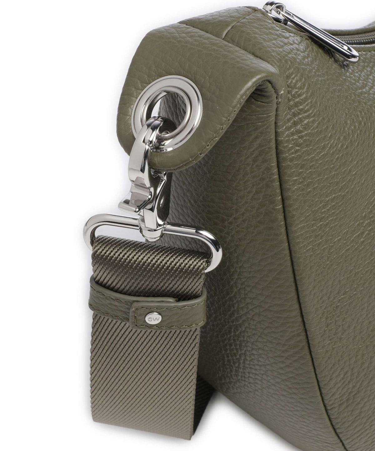 Mandarina Duck Mellow Leather Shoulder bag winter olive