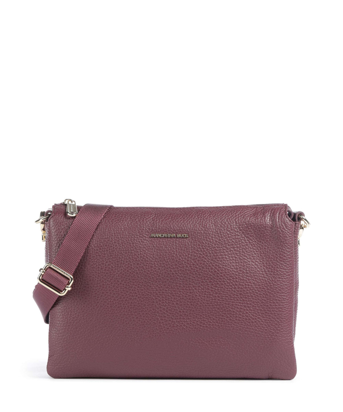Mandarina Duck Mellow Leather Crossbody bag sin