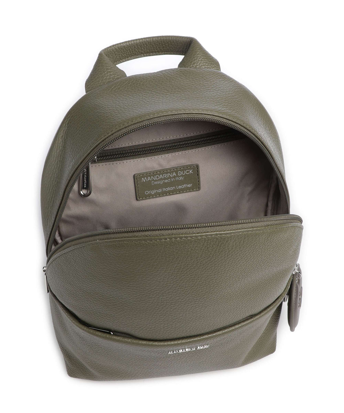 Mandarina Duck Mellow Leather Backpack winter olive
