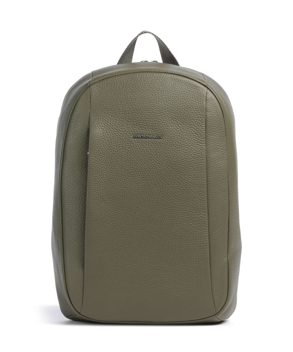 Mandarina Duck Mellow Leather Backpack winter olive