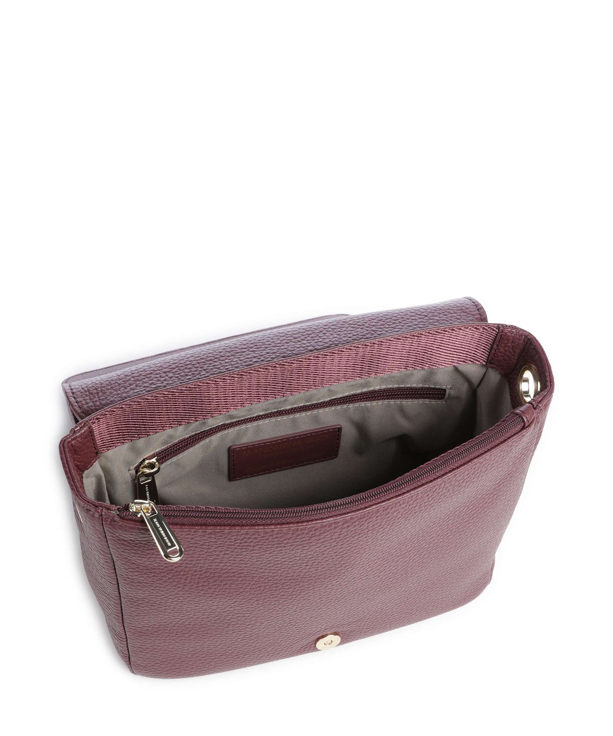 Mandarina Duck Mellow Leather Crossbody bag sin
