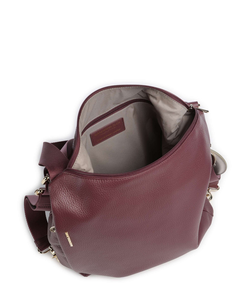 Mandarina Duck Mellow Leather Backpack bag sin