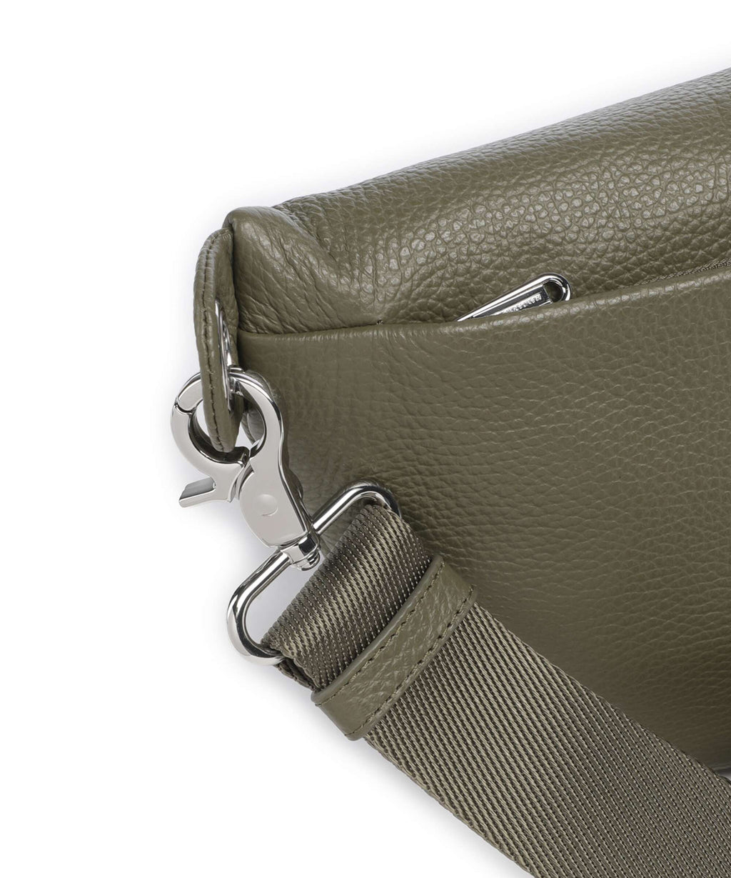 Mandarina Duck Mellow Leather Belt bag winter olive