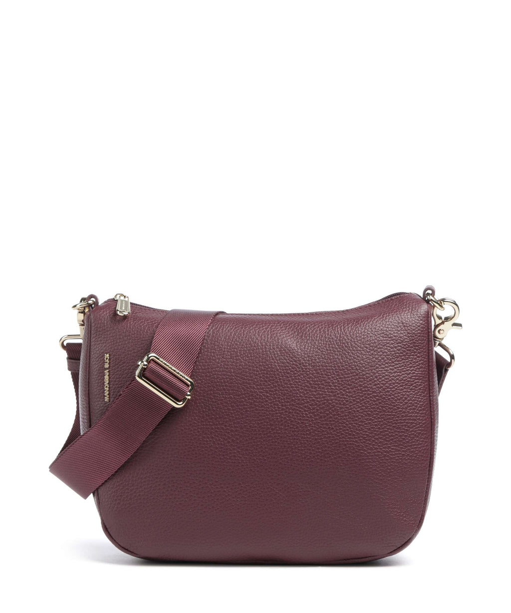 Mandarina Duck Mellow Leather Crossbody bag sin