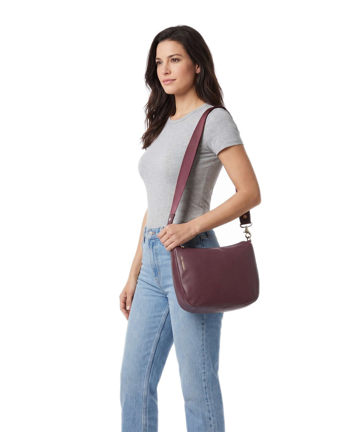 Mandarina Duck Mellow Leather Crossbody bag sin