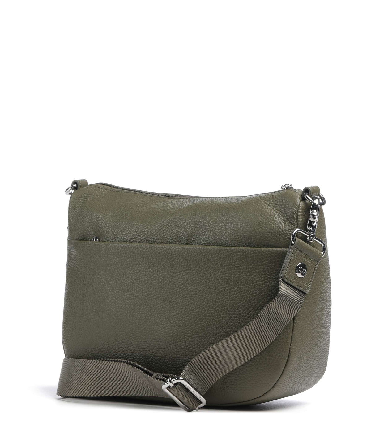 Mandarina Duck Mellow Leather Crossbody bag winter olive