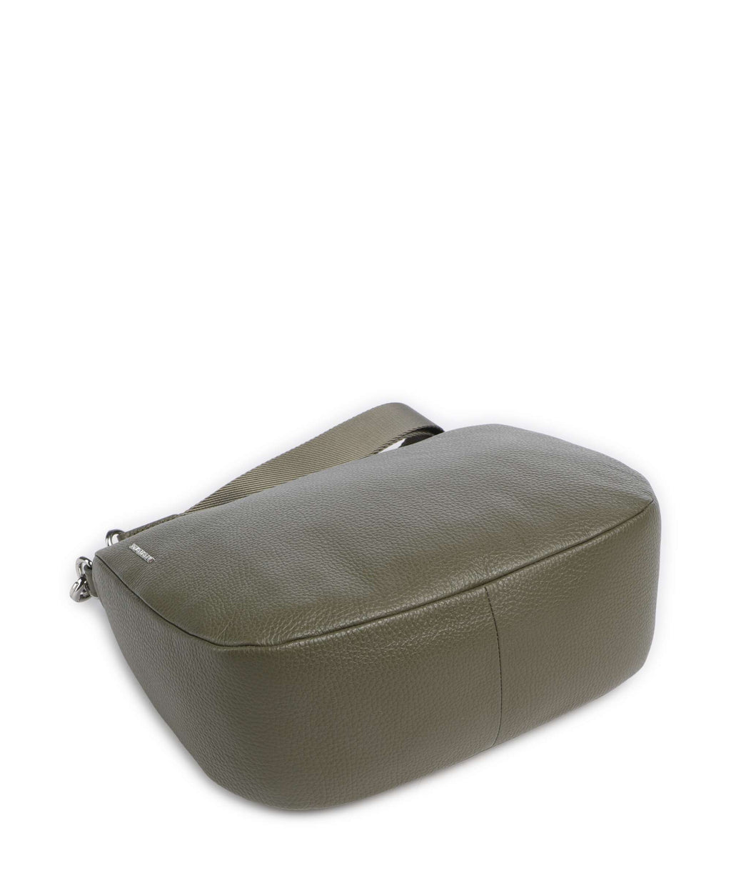 Mandarina Duck Mellow Leather Crossbody bag winter olive