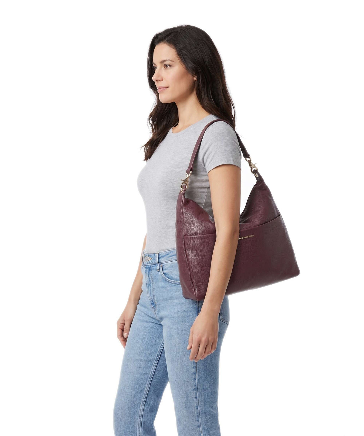 Mandarina Duck Mellow Leather Hobo bag sin