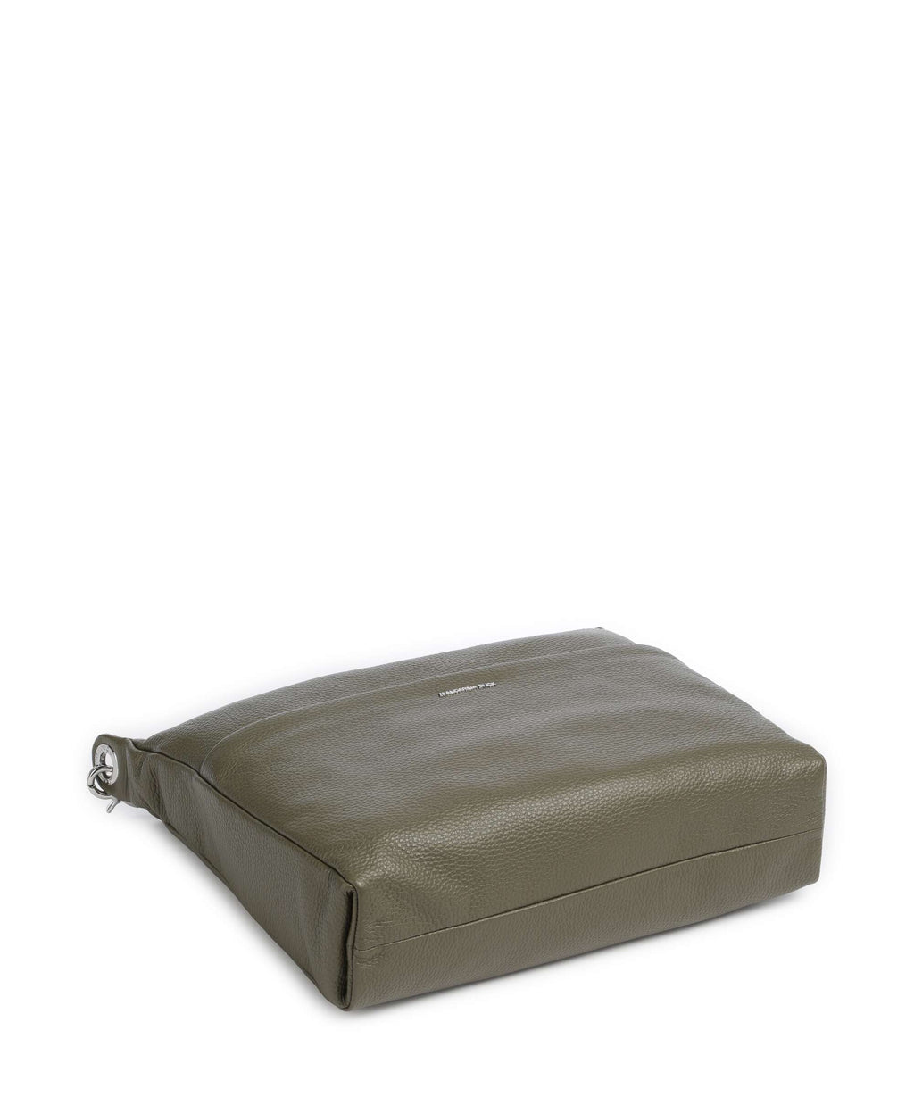 Mandarina Duck Mellow Leather Hobo bag winter olive