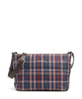 Mandarina Duck Tartan Crossbody bag tartan brown