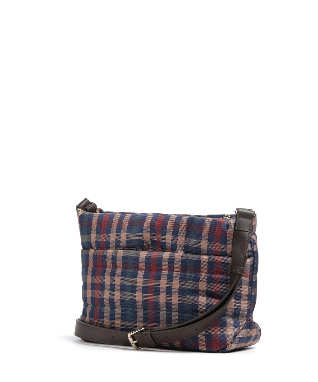 Mandarina Duck Tartan Crossbody bag tartan brown