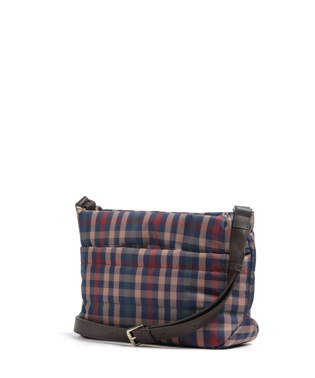 Mandarina Duck Tartan Crossbody bag tartan brown