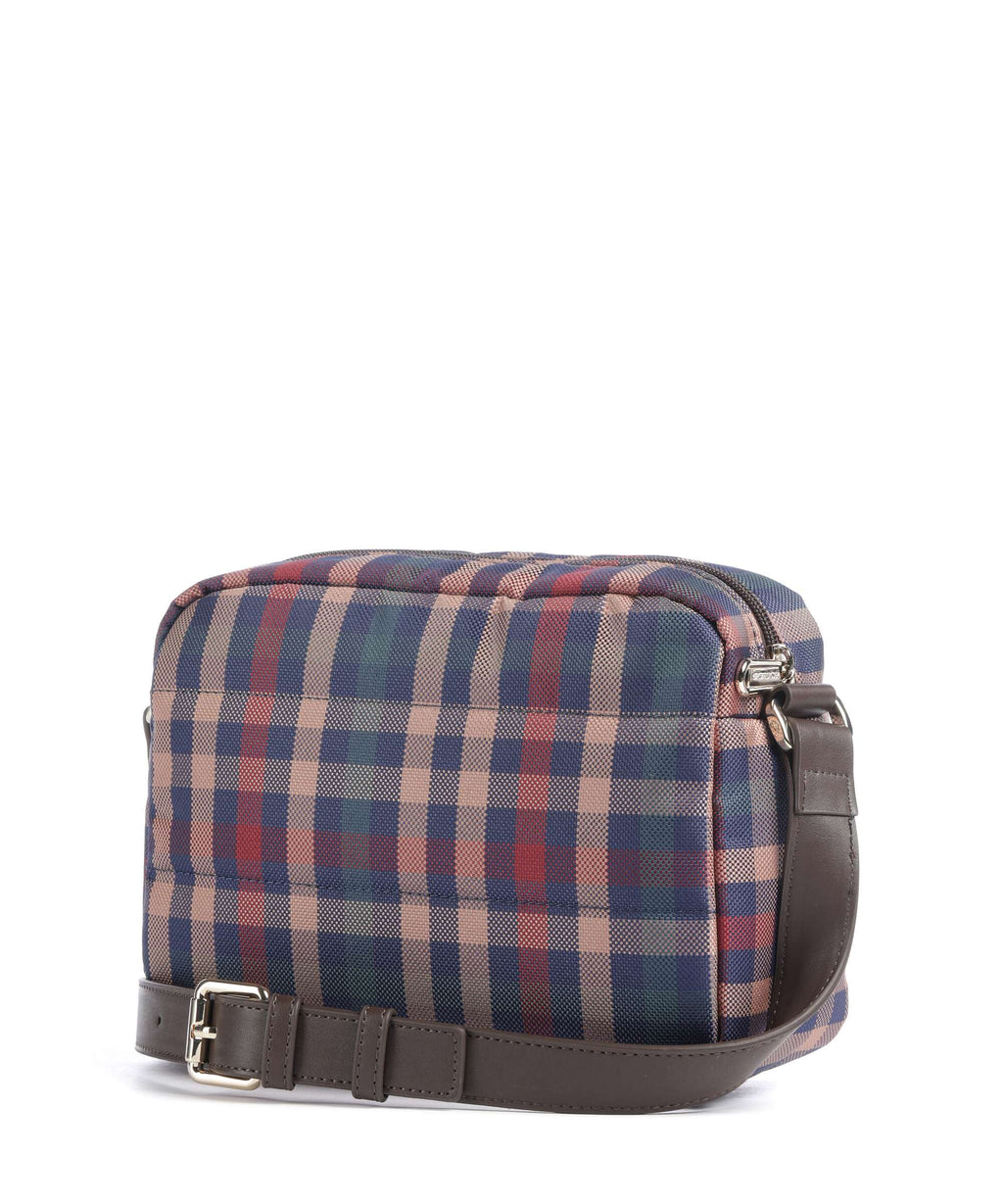 Mandarina Duck Tartan Crossbody bag tartan brown