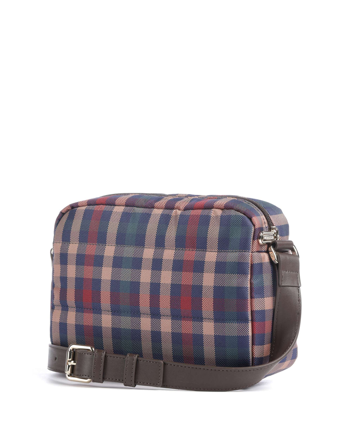 Mandarina Duck Tartan Crossbody bag tartan brown