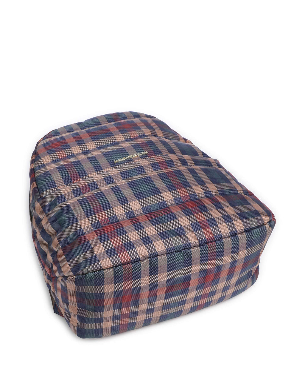 Mandarina Duck Tartan Backpack tartan brown