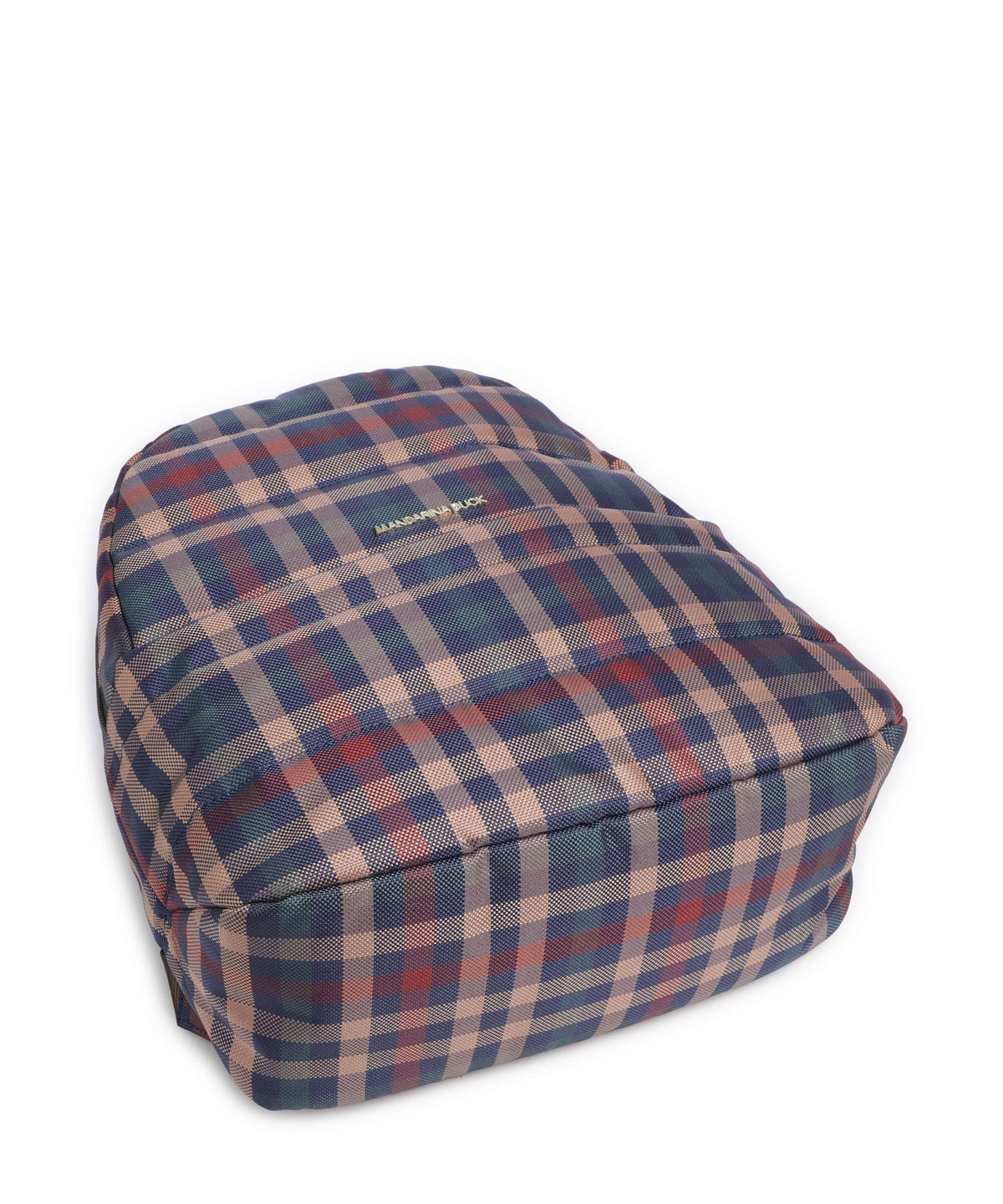 Mandarina Duck Tartan Backpack tartan brown