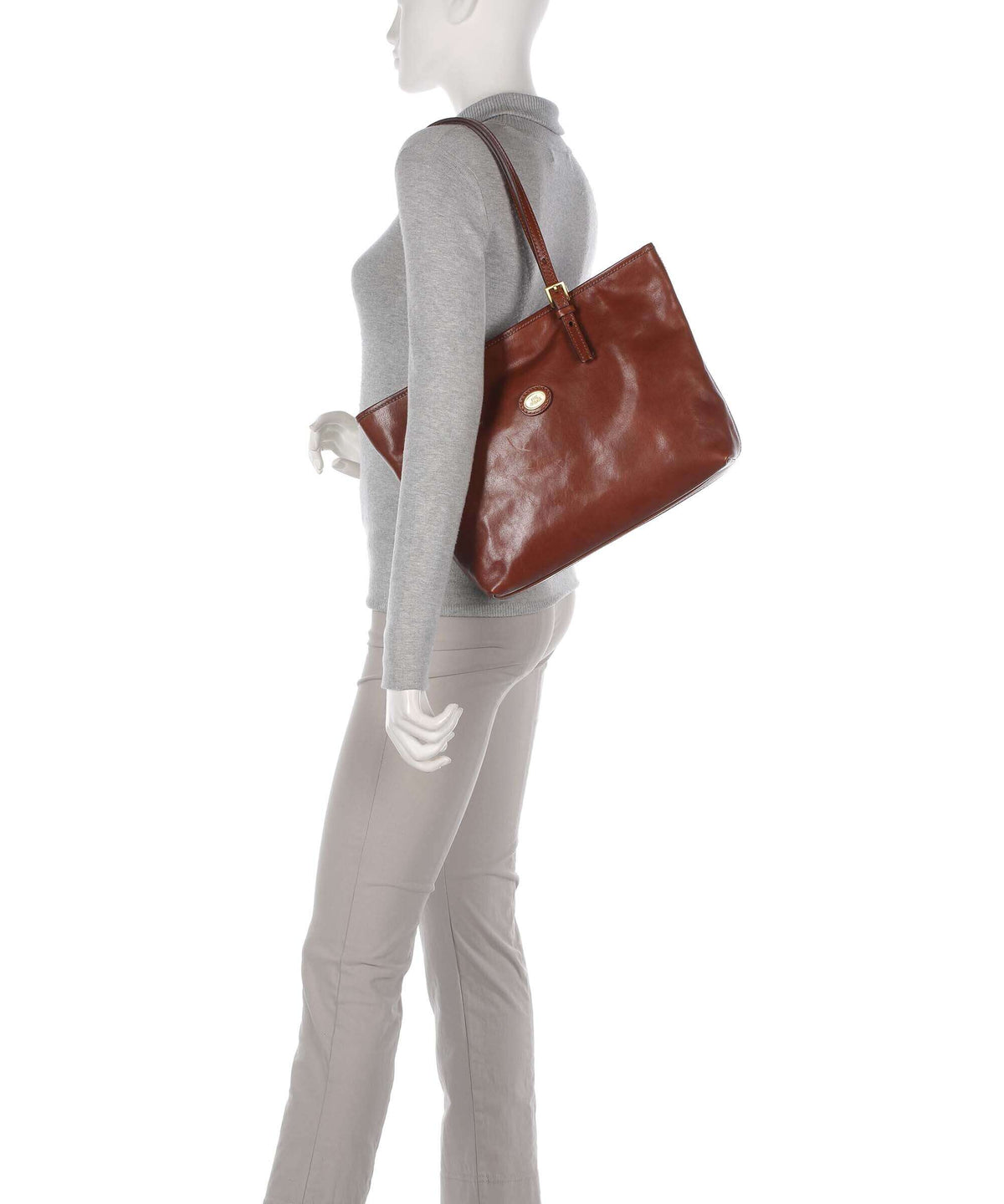 The Bridge Story Donna Tote bag marrone